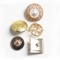 Mushroom Shape Button Alloy Metal Buttons for Garments